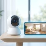 Camera an ninh thông minh kết nối điện thoại để theo dõi hình ảnh ngôi nhà từ xa